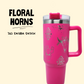 Floral Horns Full/Half Design