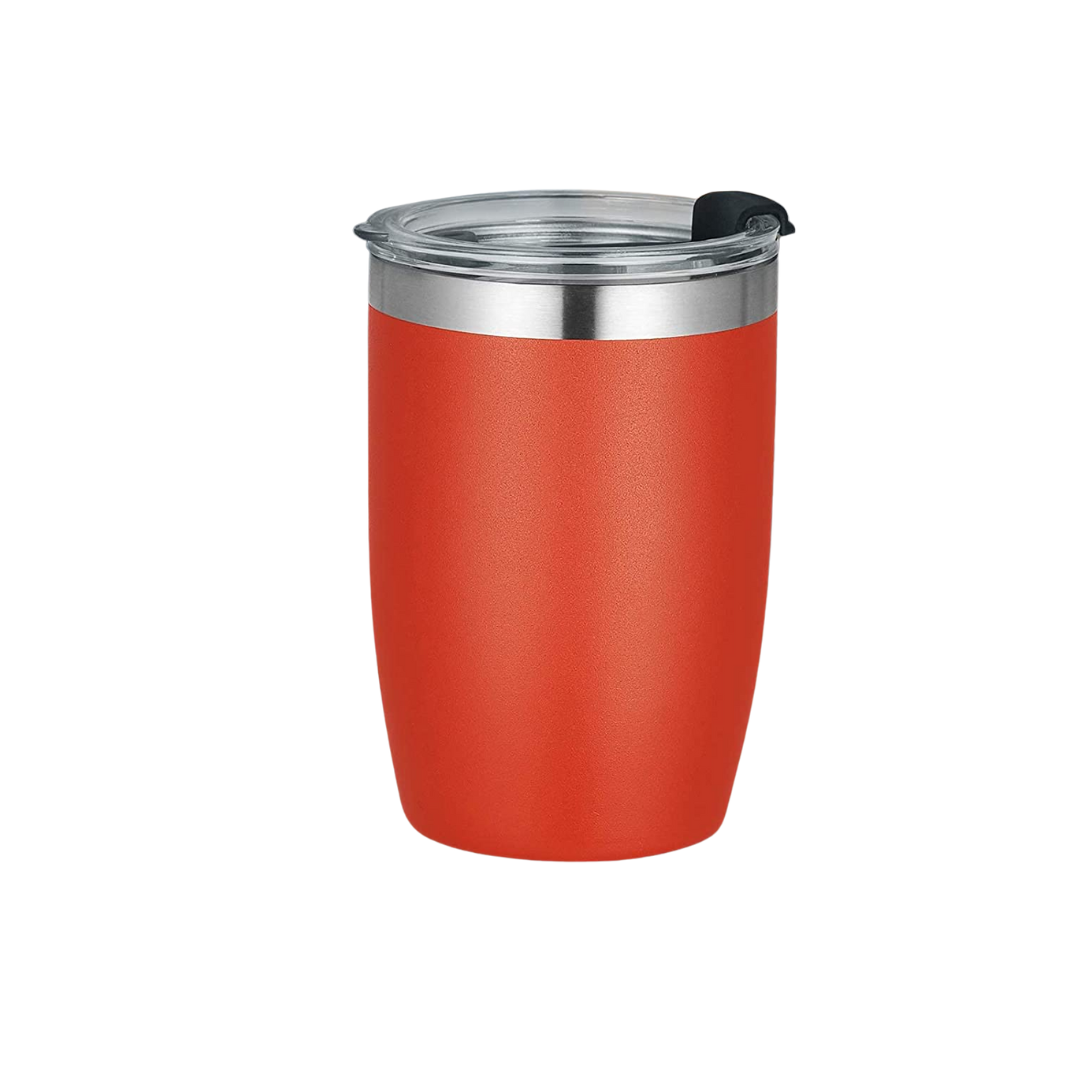 Customized 12 oz Stainless Tumbler with Straw